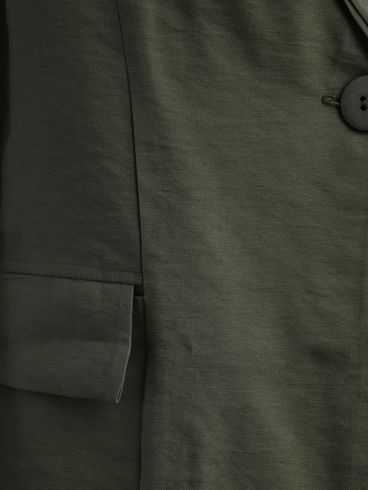 Blazer Alongado Alfaiataria Feminino VERDE