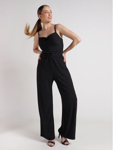 Macacão Longo Autentique Feminino PRETO