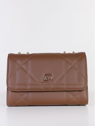 Bolsa Alça Corrente Feminina MARROM
