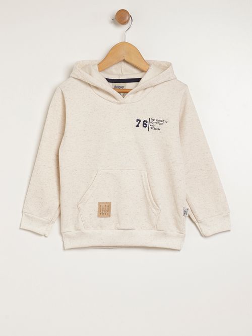 Moletom Infantil Para Menino - NATURAL