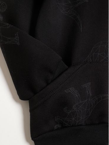 Conjunto Longo Infantil Para Menino - PRETO