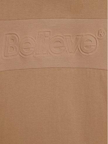 Camiseta Manga Longa Juvenil Para Menino - MARROM