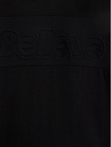 Camiseta Manga Longa Infantil Para Menino - PRETO