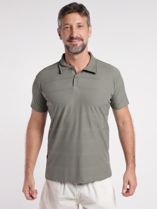 Polo Manga Curta Dixie Masculina VERDE