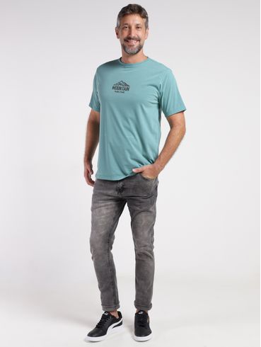 Calça Jeans Slim Masculina PRETO