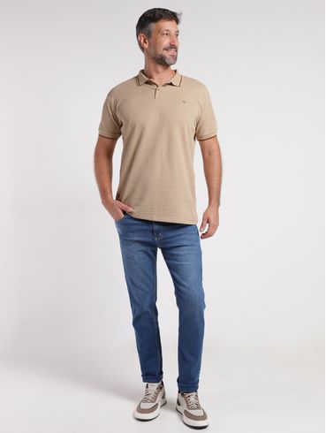 Calça Jeans Slim Masculina AZUL