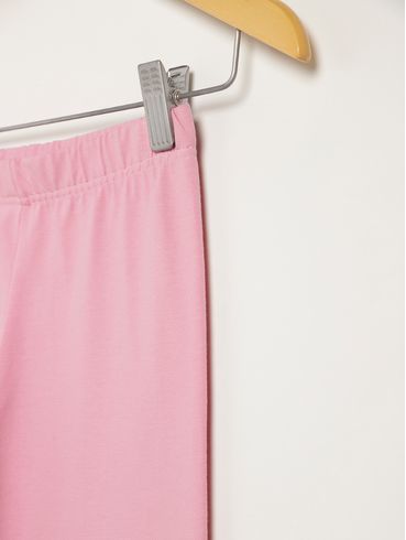 Calça Legging Juvenil Para Menina - ROSA