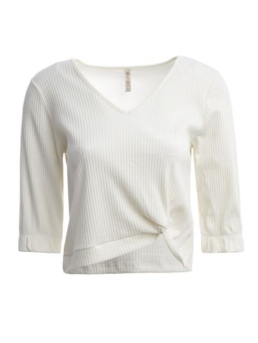 Blusa Manga 3/4 Feminina OFF WHITE