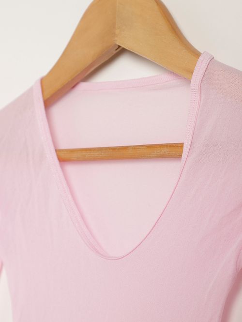 Blusa Segunda Pele Juvenil Para Menina - ROSA