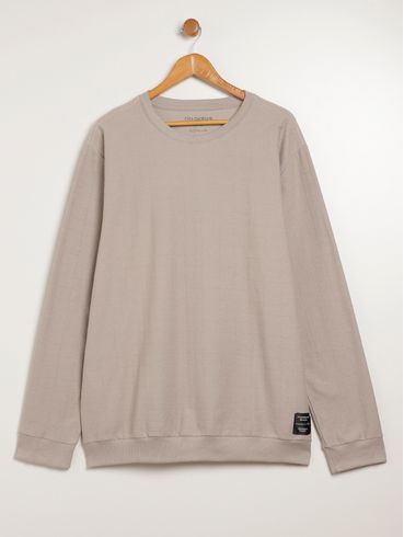 Moletom Plus Size Masculino CINZA