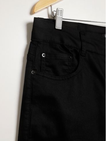 Calça Sarja Confort Plus Size Masculina PRETO