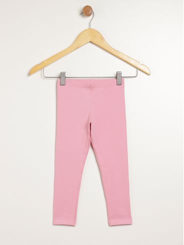 Calça Legging Infantil Para Menina - ROSA