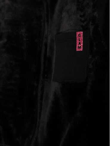 Jaqueta Moletom Infantil Para Menina - PRETO