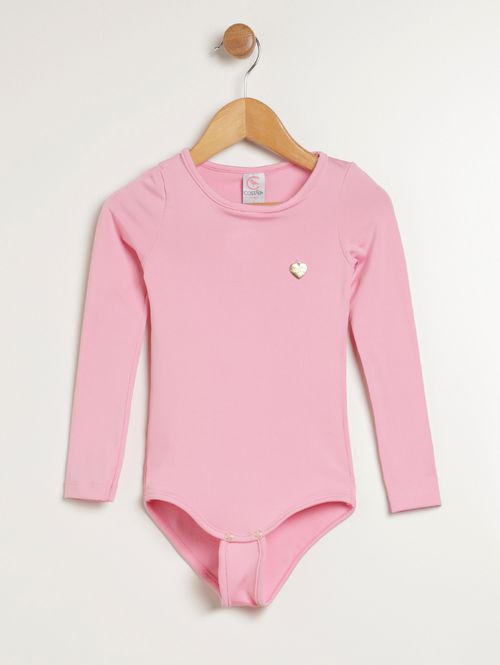 Body Térmico Infantil Para Menina - ROSA