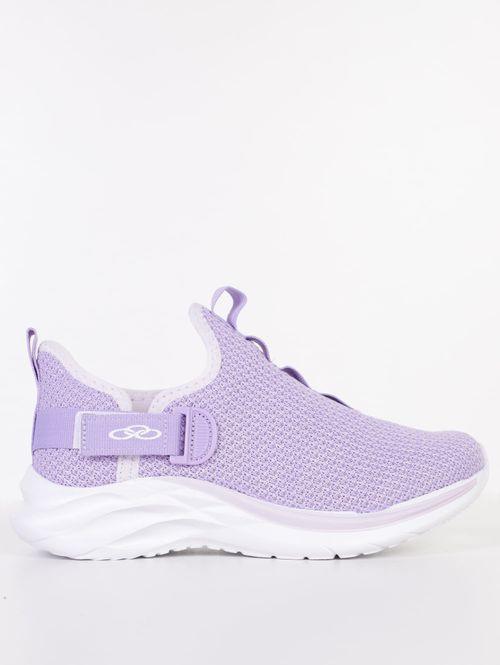 Tênis Olympikus Juvenil Para Menina - LILAS/BRANCO
