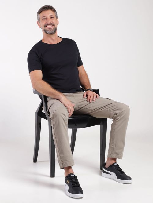 Calça Sarja Reta Elétron Masculina VERDE