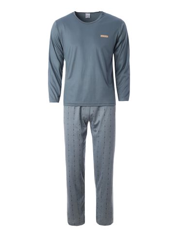 Pijama Longo Masculino CINZA