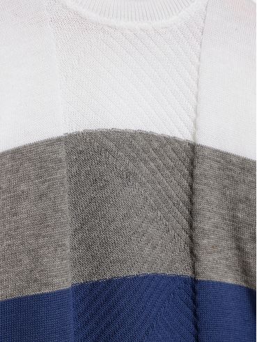 Blusão Tricot Manga Longa Juvenil Para Menino - AZUL