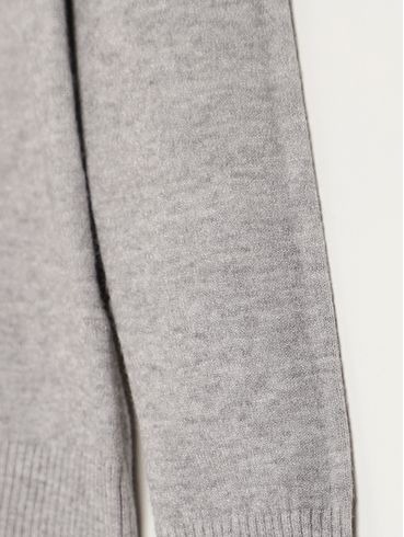 Blusão Tricot Juvenil Para Menina - CINZA