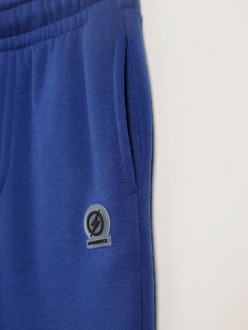 Calça Esportiva Jogger Infantil Para Menino - AZUL