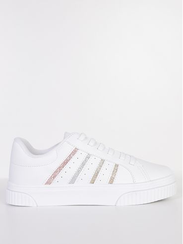 Tênis Casual Calce Fácil Feminino BRANCO