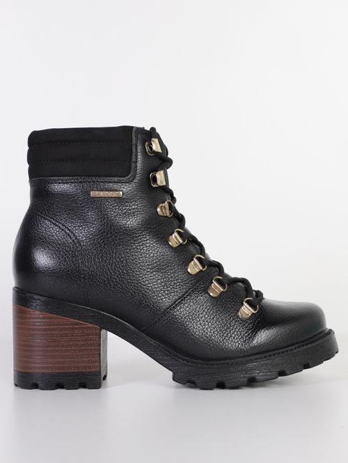 Bota Cano Curto Levels Feminina PRETO