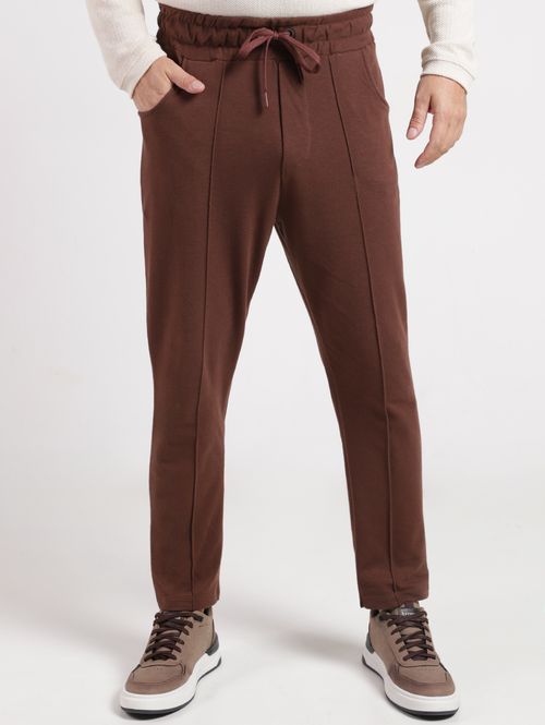 Calça Moletinho Masculina MARROM
