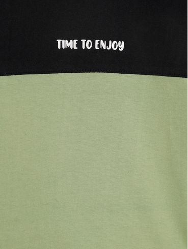 Camiseta Manga Longa Infantil Para Menino - VERDE