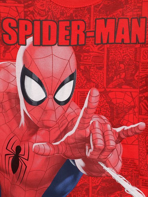 Camiseta Manga Longa Infantil Para Menino - VERMELHO