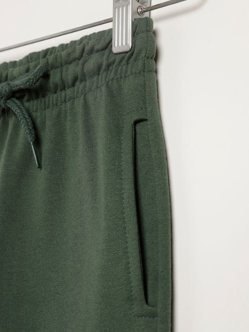 Calça Moletom Infantil Para Menino - VERDE