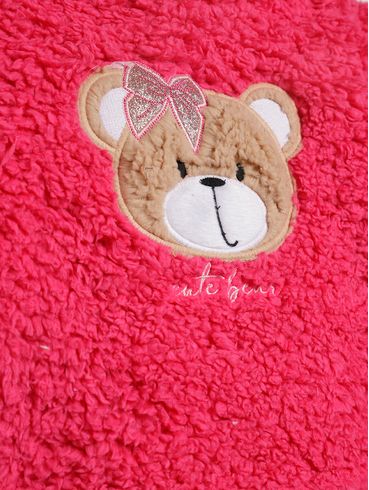 Conjunto Infantil Ursinho Para Menina - PINK