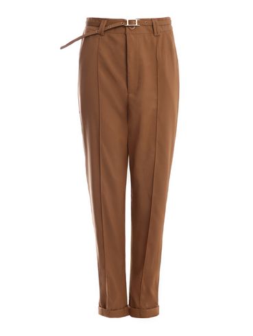 Calça Reta Alfaiataria Eagle Rock Feminina CAQUI