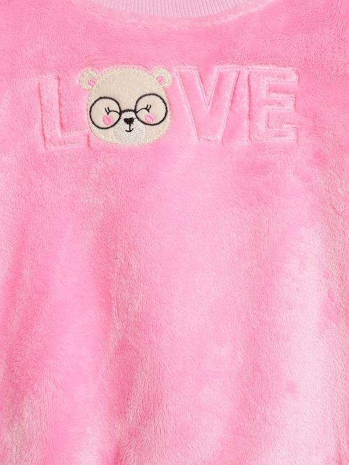 Conjunto Longo Infantil Para Bebê - ROSA