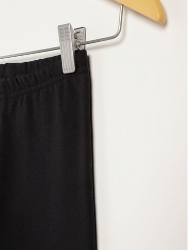 Calça Legging Infantil Para Menina - PRETO