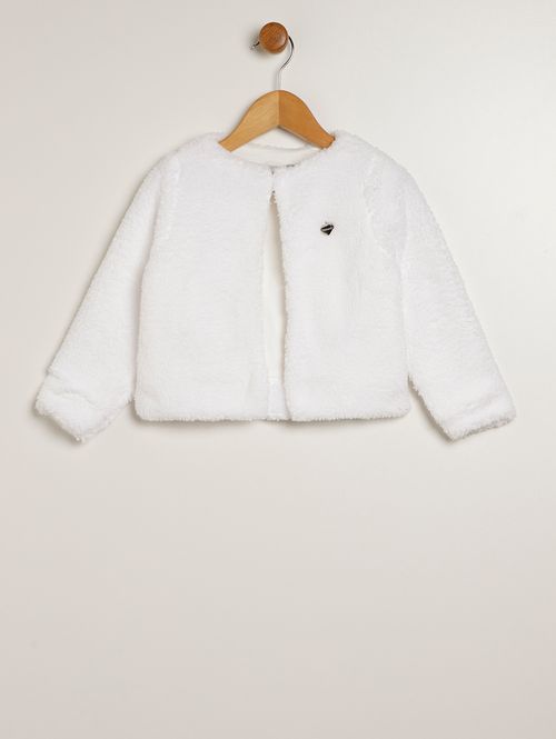 Jaqueta Infantil Para Menina - BRANCO