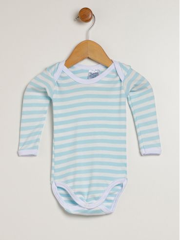 Body Infantil Para Bebê - AZUL