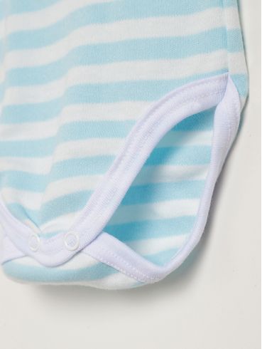 Body Infantil Para Bebê - AZUL
