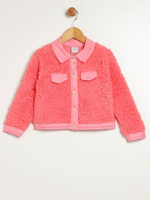 Jaqueta Infantil Para Menina - ROSA