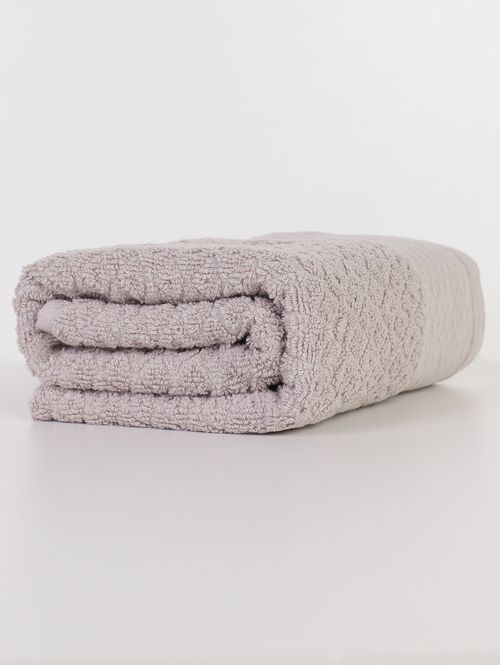 Toalha de Banho Fio Penteado Atlântica Capri CINZA