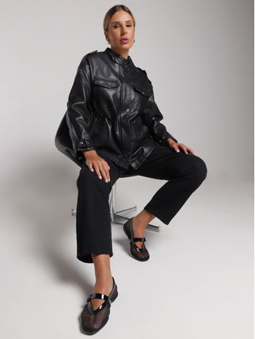 Casaco Parka Feminino PRETO