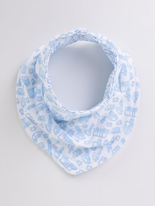 Babeiro Infantil Para Bebê - AZUL