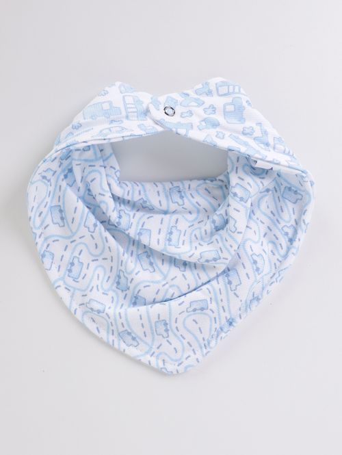 Babeiro Infantil Para Bebê - AZUL
