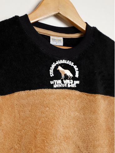 Conjunto Longo Infantil Para Menino - PRETO