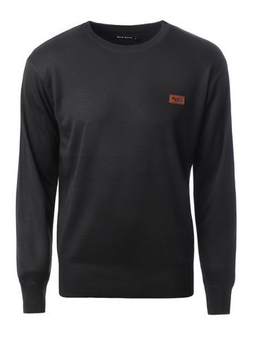 Blusão Tricot Manga Longa Masculina PRETO