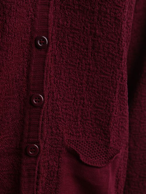 Cardigan Feminino VINHO