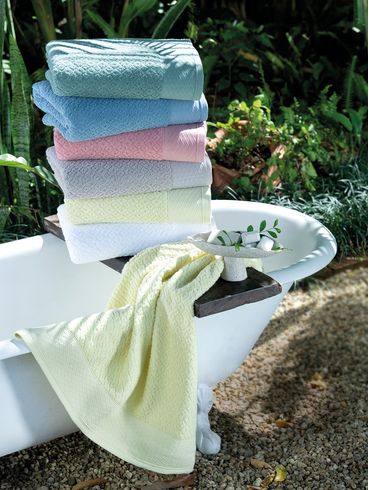 Toalha de Banho Fio Penteado Atlântica Capri Verde