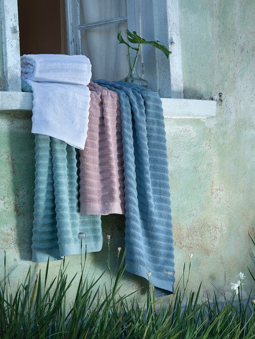 Toalha de Banho Fio Penteado Aura Atlântica Off white