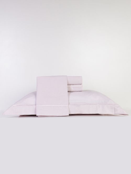 Jogo De Lençol Queen Percal 200 Fios Atlântica ROSA