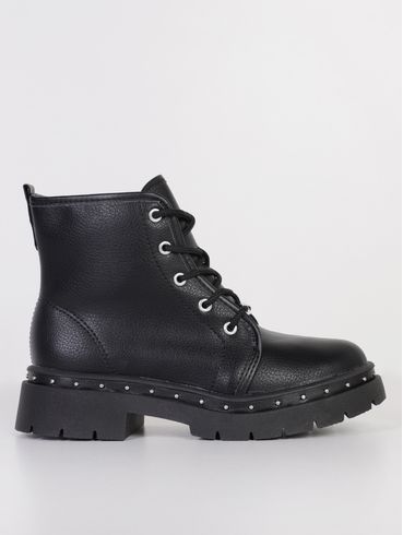 Bota Juvenil Para Menina - PRETO