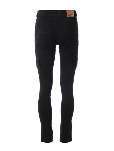 Calça Sarja Slim Cargo Masculina PRETO